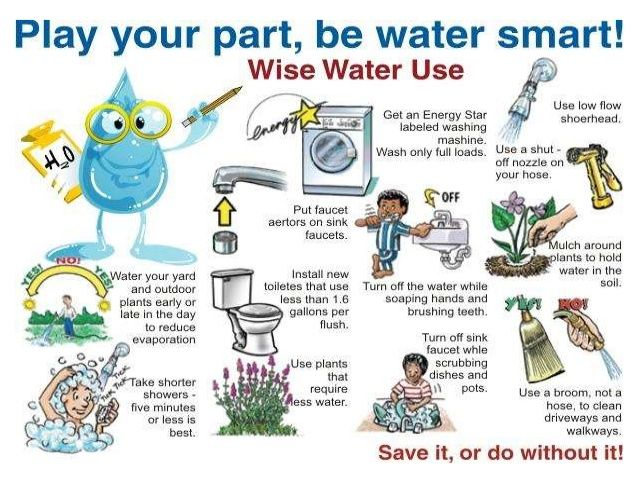 Ways to Save Water
