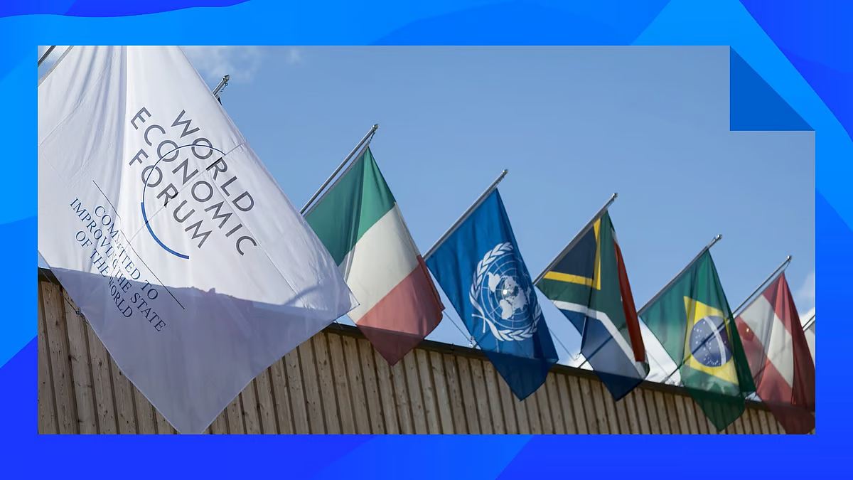 In what ways did India's delegation at the World Economic Forum 2025 in Davos emphasize AI, sustainability, and global partnerships?